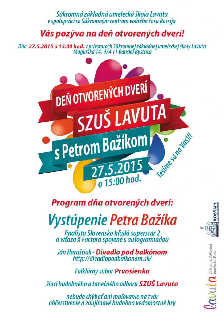 Read more about the article Deň otvorených dverí – 27.5.2015
