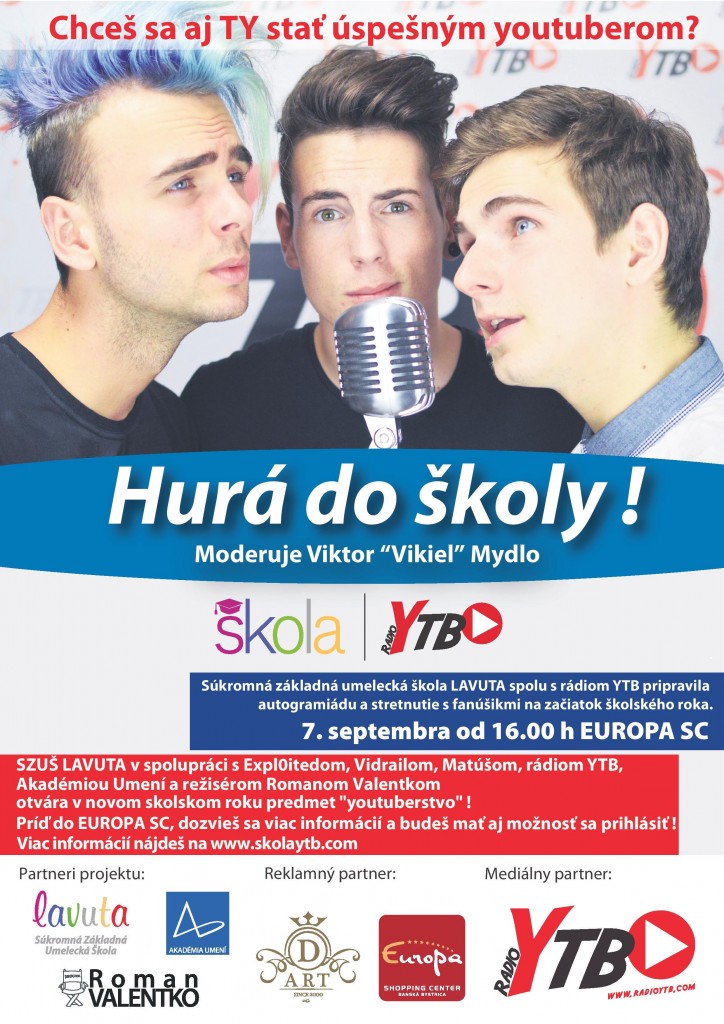 Read more about the article Pozývame Vás na zápis do nového odboru len na našej škole!!!!