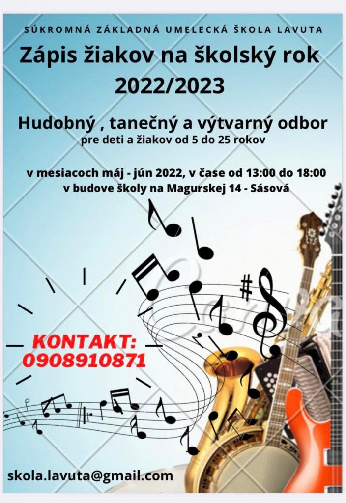 Read more about the article Zápis žiakov na školský rok 2022/2023