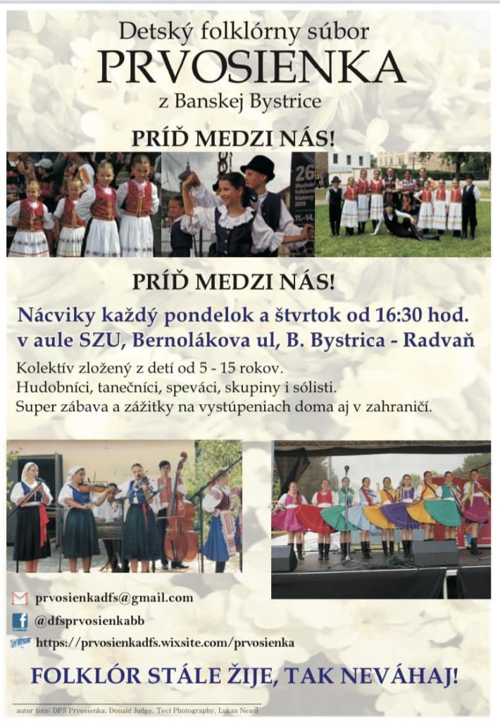 Read more about the article Nábor do nášho DFS Prvosienka!