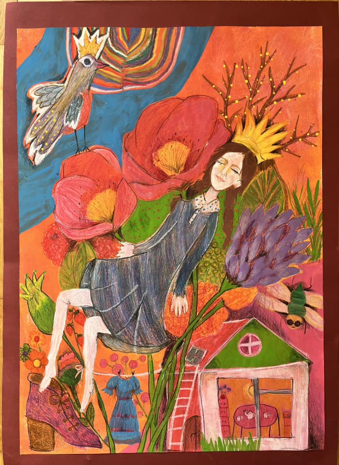 Read more about the article Nádherné práce žiakov výtvarného odboru!