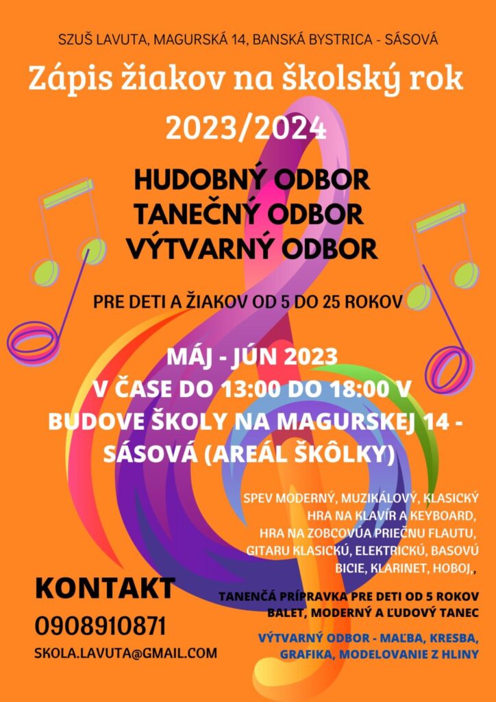 Read more about the article Zápis žiakov na školský rok 2023/2024